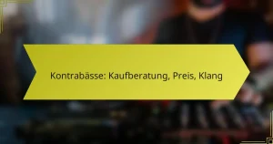 Kontrabässe: Kaufberatung, Preis, Klang
